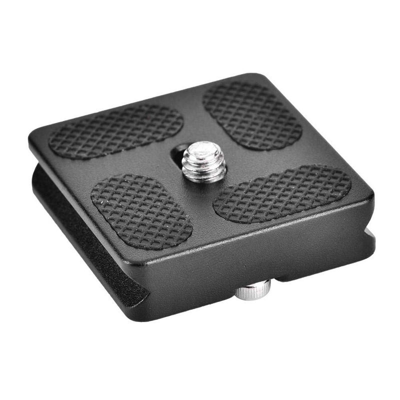 Serounder Quick Release Plate, PU40 Universal Tripod Arca Plate with 1/4inch Screw Mount 50mm Quick Release Clamp Mount Adapter Arca Swiss Standard for Monopod Tripod Ball Head SLR Camera - Image 1